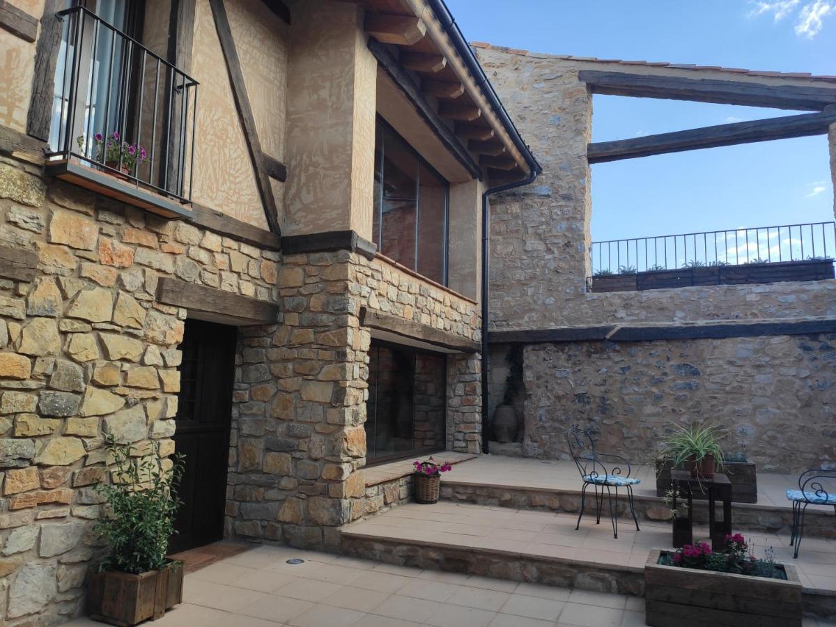 Casa Rural Sierra Del Solorio Iruecha Bagian luar foto