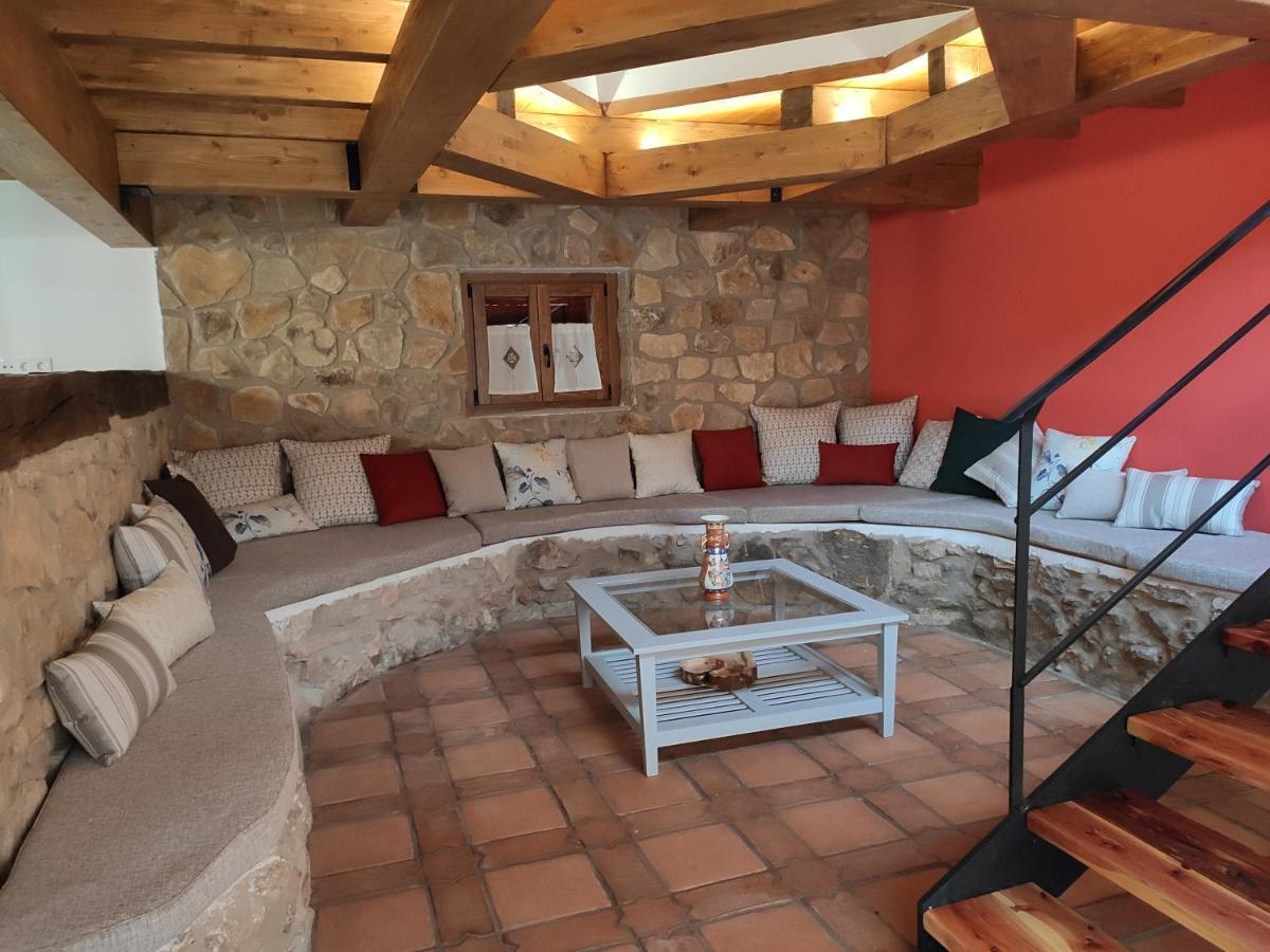 Casa Rural Sierra Del Solorio Iruecha Bagian luar foto