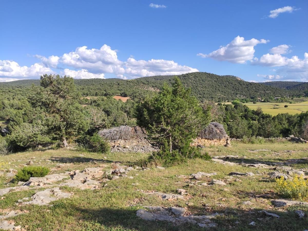 Casa Rural Sierra Del Solorio Iruecha Bagian luar foto